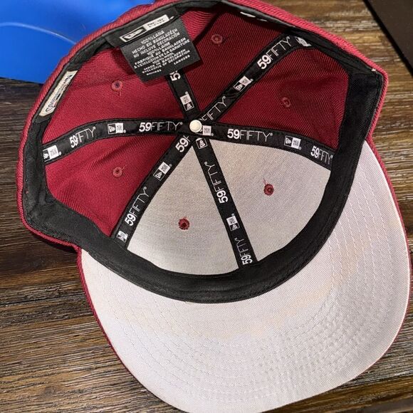 New Era 59Fifty Philadelphia Phillies Fitted cap sz7-3/8 - Picture 6 of 7